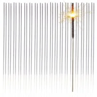 FlameXBurn Geburtstagskerze XXL Wunderkerzen 28 cm - Feuerwerk im Sternenlicht (Set, 150-tlg)