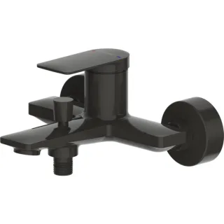 Bravat Milano Wannenarmatur 3564039 Aufputz, mattschwarz