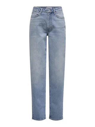 ONLY - ONLJUICY HW MOM REA365 DNM NOOS medium blue denim - Gr. - 30