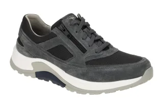 Pius Gabor 8000.25.06 ROLLINGSOFT Herrenschuhe Grau - iron bequeme Schn?r Hal...