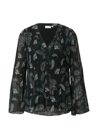 comma - Bluse schwarz - Gr. - 42