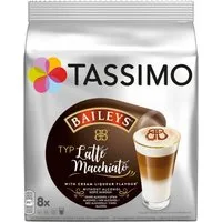 TASSIMO Kaffee Latte Macchiato Baileys, 8 Portionen