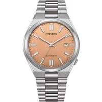 Citizen Automatikuhr TSUYOSA 60h NJ0159-86Z, Armbanduhr, Damenuhr, Herrenuhr, Edelstahlarmband, Saphirglas, Datum