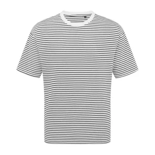 Premier - "Utility 2.0" T-Shirt für Herren/Damen Unisex, Übergroß (Schwarz/Weiß)