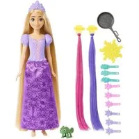 Mattel® Anziehpuppe Mattel HLW18 - Disney Princess - Haarspiel Rapunzel inkl. Tierfreunde