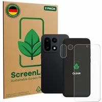 ScreenLeaf Displayschutzfolie Schutzfolie für OnePlus 15 (Display+Kamera), 2 Stück, nachhaltiger Displayschutz Schutz Folie Klar Transparent