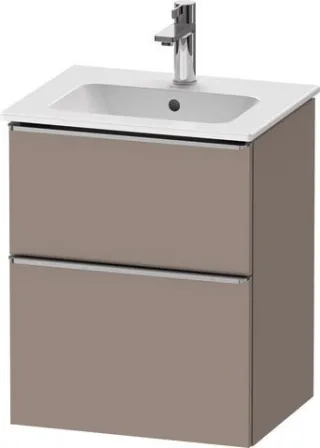 Duravit D-Neo Waschtischunterbau wandhängend Basalt Matt 510x402x625 mm - DE4360070430000 DE4360070430000