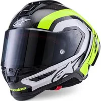 Alpinestars Motorradhelm Supertech R10 Arius Helm, antifog beschichtet,Notfallsystem-Polsterung (EQRS),geeignet für