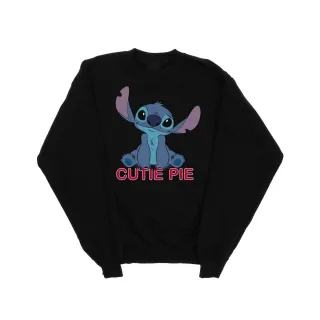 Disney - "Lilo And Stitch Stitch Cutie Pie" Sweatshirt für Mädchen (Schwarz)