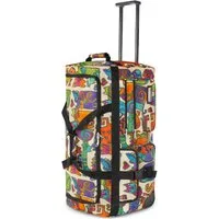 normani Reisetasche Reisetasche mit 3 Rollen 80 Liter, Trolley mit leichtläufigen Rollen
