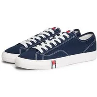 Tommy Jeans ARCHIVE VULC Y2K Sneaker Freizeitschuh, Halbschuh, Schnürschuh mit Logoflagge im Plateau