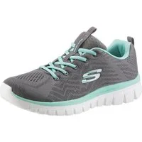 Skechers Graceful - Get Connected Sneaker Freizeitschuh, Halbschuh, Schnürschuh für die Maschinenwäsche geeignet