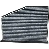 Trade-Shop Aktivkohlefilter Innenraumfilter passend für VW GOLF 5 6 PASSAT B6 B7 AUDI A3 8P, Zubehör für VW 1K1 819 653 A, 1K1 819 653 B, AUDI 1K1 819 653 A, 1K1 819 653 B, Maße: 27,8 x 21,4 x 3,1cm / für eine saubere Luft im Inneren des Autos