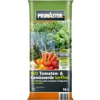 Primaster Anzucht- und Kräutererde Primaster Bio Tomaten- & Gemüseerde 16 L torffrei, Torffrei