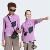 adidas TERREX Fleecejacke KIDS, DURCHGEHENDER REISSVERSCHLUSS