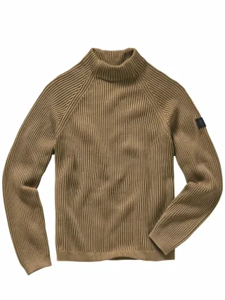 Mey & Edlich Herren Schockfroster-Rolli Grün 100 % Baumwolle