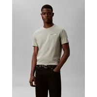 Calvin Klein T-Shirt reine Baumwolle, Regular Fit, Brust- und Rückendruck