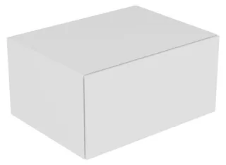 Keuco Sideboard Edition 11 31322, Bel., 1 Front-Auszug,cashmere/Glas cashmere sat., 31322280100 31322280100