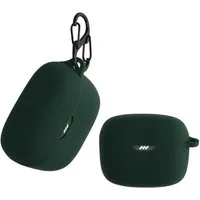 kwmobile Kopfhörer-Schutzhülle Schutzhülle für JBL Tune Buds Hülle, TPU Silikon Case für Kopfhörer Ladecase stoßfestes Cover mit Karabiner