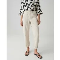 OPUS PANTS Relax-fit-Jeans Melly breeze aus Candiani Denim in Barrel Fit Cargotaschen unterstreichen den modernen Utility Look