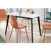 OTTO home Esstisch Cody, mit Beinen aus Massivholz eckige MDF-Tischplatte, in 2 Farbvarianten