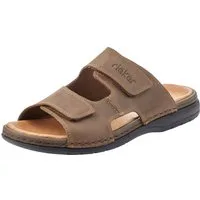 Rieker Pantolette, Sommerschuh, Strandschuh, Hausschuh mit weicher Innensohle