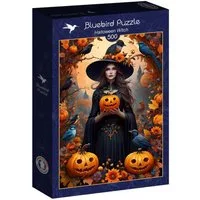 Bluebird Puzzle Puzzle Halloween Witch, Puzzleteile