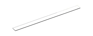 Keuco Glasabl. Ersatzteil SPS 90110 1055x80x6mm, 90110000041 90110000041