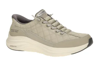 Skechers CONTOUR FOAM 232619 TNCC grau - bequeme Slipper f?r Herren