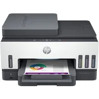 HP Smart Tank 7605 Multifunktionsdrucker, (WLAN (Wi-Fi), Bluetooth, LAN (Ethernet), Ohne Patronen, kompromisslos und bis 3 Jahre Tinte im Lieferumfang)