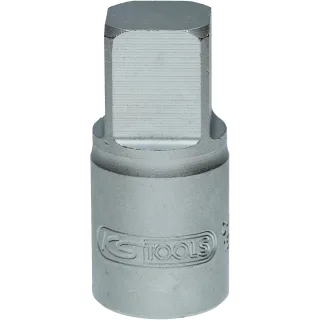 KS Tools 3/8" Öldienst-Bit-Stecknuss für Innenvierkant-Schrauben - 150.9118