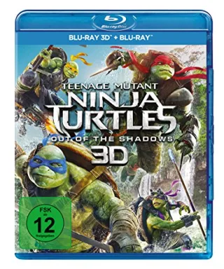 Teenage Mutant Ninja Turtles - Out of the Shadows  (+ Blu-ray 2D) [Blu-ray]