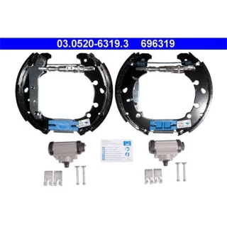 ATE Bremsbackensatz hinten Ford Fiesta Fusion Ka Puma Street Mazda 121