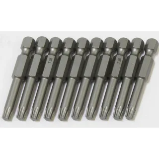 Makita Bit T25x50 10Stk, 10 Stück - T25 - 50 mm - P-72693