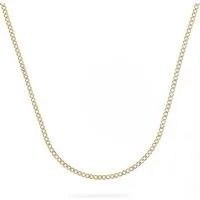 FAVS Collier FAVS Damen-Kette 375er Gelbgold
