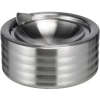 Bambelaa! Aschenbecher Aschenbecher mit Deckel Windaschenbecher Klappaschenbecher Edelstahl