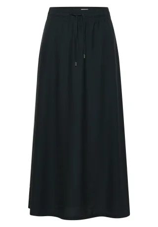CECIL - Maxi-Rock mit Taschen und Struktur palm breeze green - Gr. - S
