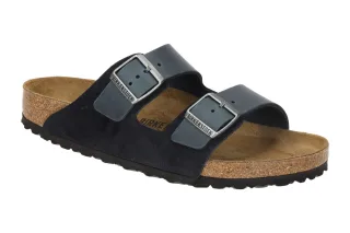 Birkenstock 1028152 Arizona BS Herren Pantoletten Blau Midnight - Anatomische...