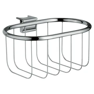 hansgrohe Seifenkorb Axor Montreux 42066000 chrom, für Unica Wandstangen
