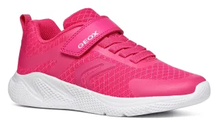 Geox Sneaker "J SPRINTYE GIRL", Freizeitschuh, Schlupfschuh mit Klettverschluss