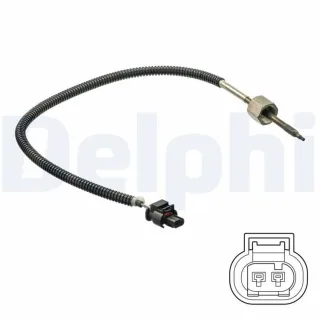 Delphi Abgastemperatursensor Mercedes S-Klasse W222