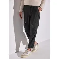 STREET ONE Paperbag-Hose im Cargo-Look