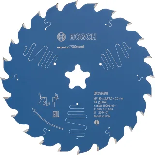 Bosch Kreissägeblatt Expert for Wood ø 190 mm, Stern-Bohrung - 2608644086