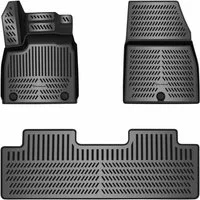 ELMASLINE Auto-Fußmatten für RENAULT SCENIC 2024-2026 [V] - 3D Gummimatten - Geruchlos, für Renault Scenic - Extra hoher Rand für mehr Schutz