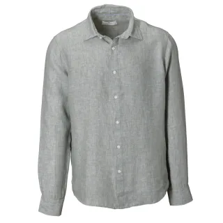 BASEFIELD - He.-Leinenhemd 1/1 fern green - Gr. - 3XL