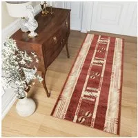 Tapiso Läufer ATLAS, rechteckig, Höhe: 8 mm, Meterware Flur Kurzflor Küche Wohnzimmer Schlafzimmer