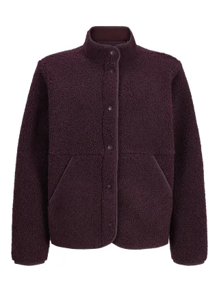 JACK&JONES - JXVERA TEDDY JACKET OTW GRL SN Winetasting - Gr. - 152