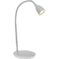 Brilliant Tischleuchte Anthony, Warmweiß, Lampe Anthony LED Tischleuchte titan 1x 2.4W LED integriert, (200lm