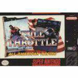 Full Throttle: All-American Racing [nur Modul] (gebraucht) SNES