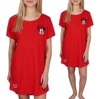 Disney Minnie Mouse Nachthemd Disney Minnie Mouse Nachthemd kurzarm, 100% Baumwolle, Applikation